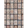 فرش داریوش کد 1537 زمینه سورمه ای (گل برجسته)