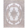 فرش داریوش کد 1532 زمینه سفید (گل برجسته)