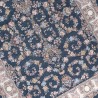 فرش داریوش کد 1308 زمینه سورمه ای (گل برحسته)