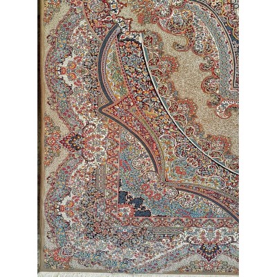 فرش ستاره کویر یزد کلکسیون شاهکار نوین کد N60 زمینه 2510