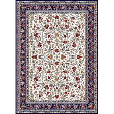 فرش ستاره کویر یزد کلکسیون شاهکار نوین کد N110 زمینه 2509