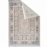 فرش محتشم 1500 شانه طرح جواهر زمینه صدفی (برحسته)
