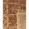 فرش ستاره کویر یزد 500 شانه کلکسیون شاه عباسی کد X47 زمینه 1401 (غیربرجسته)