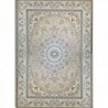 فرش قیطران 1500 شانه طرح بهناز زمینه نسکافه ای (برحسته)