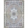 فرش قیطران 1500 شانه طرح زرین زمینه نسکافه ای (برحسته)
