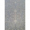 فرش آینده 1500 شانه طرح زرگل زمینه سربی (برحسته)