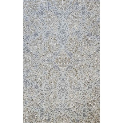 فرش آینده 1500 شانه طرح کاترینا زمینه سیلور (برحسته)