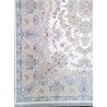 فرش آینده 1500 شانه طرح باغ بهشت زمینه سفید (برحسته)