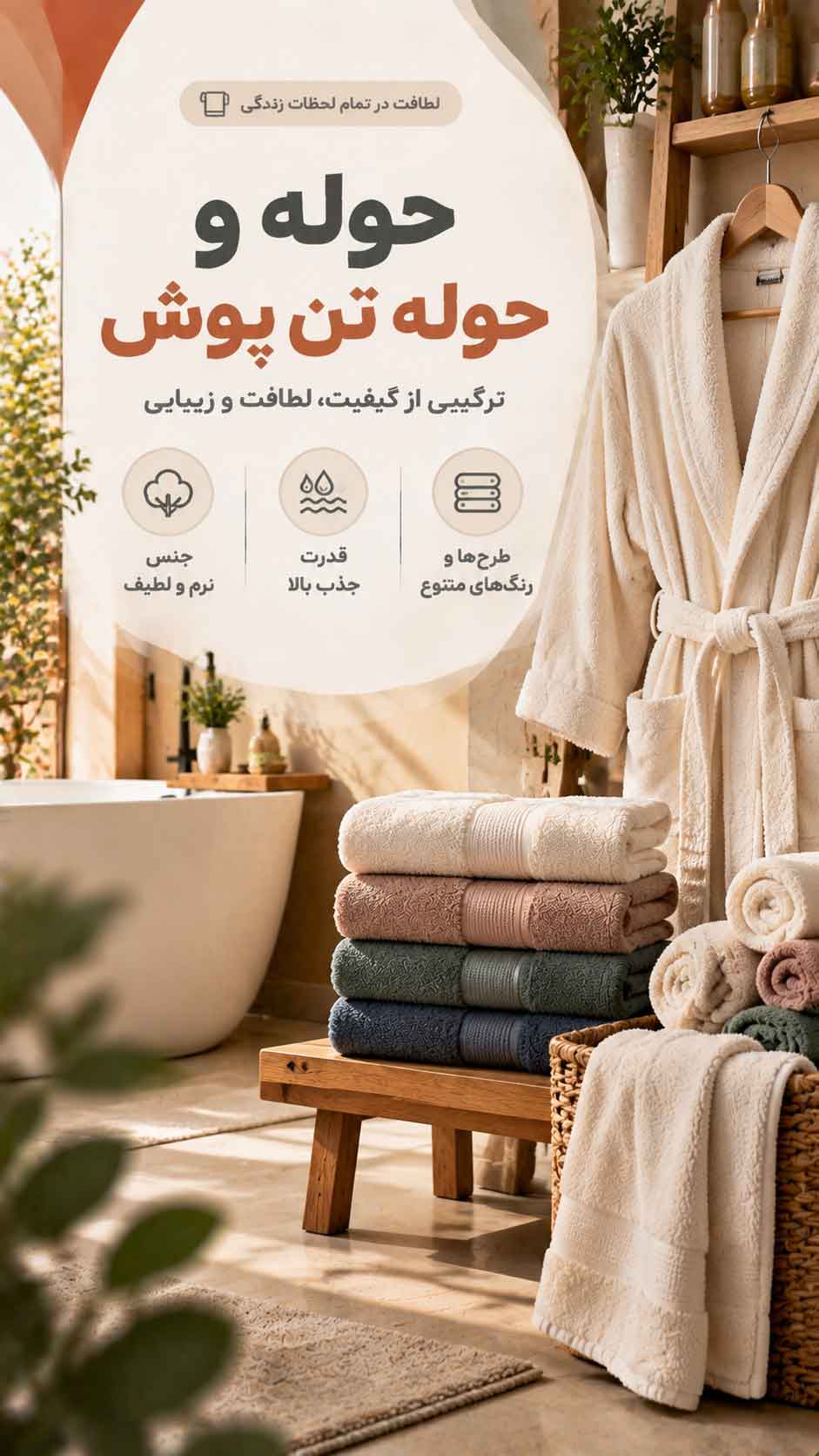 حوله