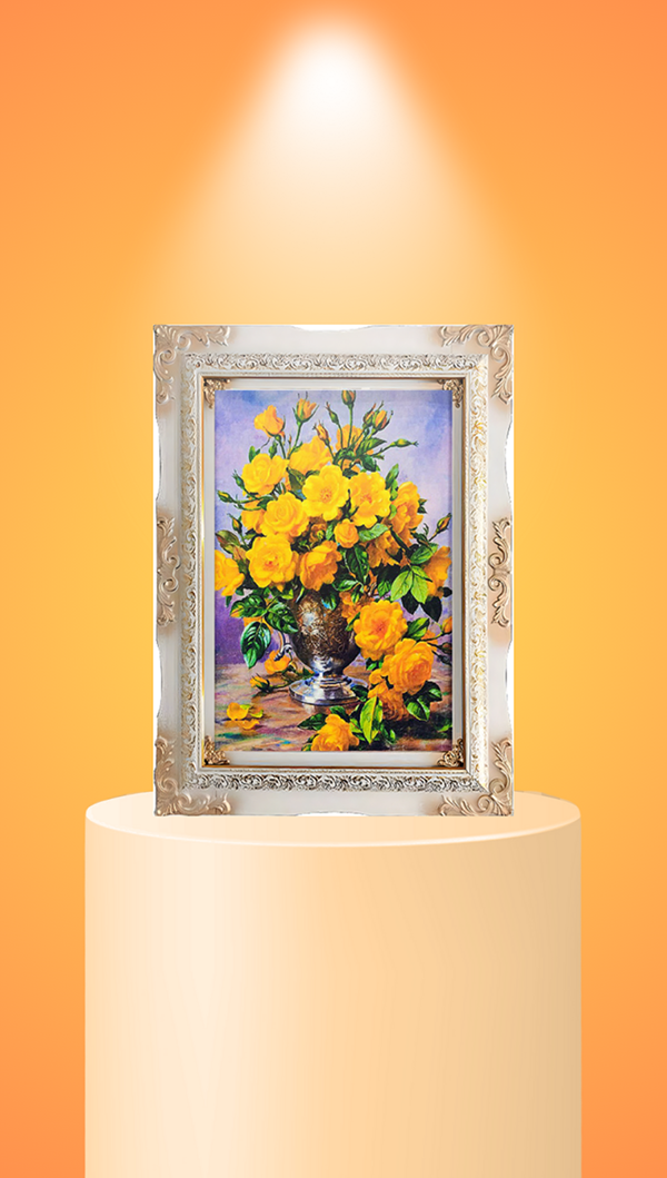 تابلوفرش گل