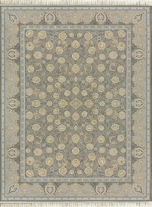 فرش داریوش 1200 شانه کد 1405 زمینه فیلی (برجسته)