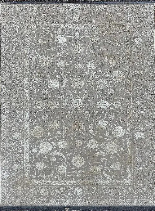 فرش کهن وینتج کد 570 زمینه نقره ای (برجسته)