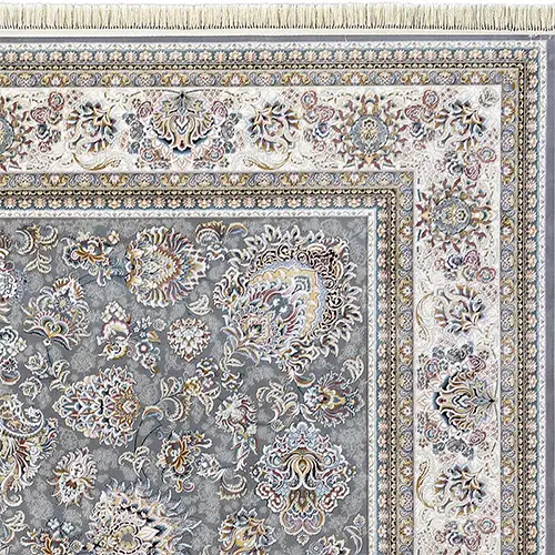  فرش داریوش 1500 شانه کد 1522 زمینه فیلی (برجسته) 