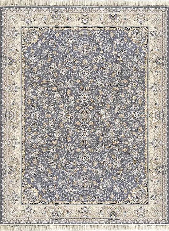 فرش داریوش 1500 شانه کد 1576 زمینه فیلی (برجسته)