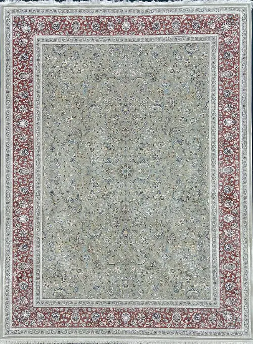 فرش مهدیان 1500 شانه کد 154115 زمینه صدری (برجسته)