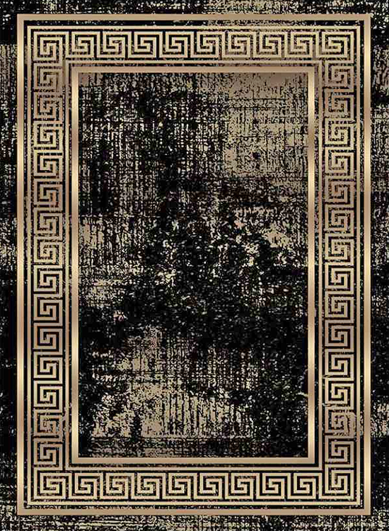 فرش لیوسا مدرن کد 8035 زمینه تمام رنگی (فرشینه)