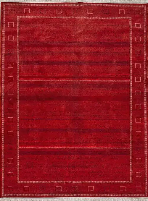 فرش محتشم کلاریس کد 100300 زمینه لاکی (غیربرجسته)