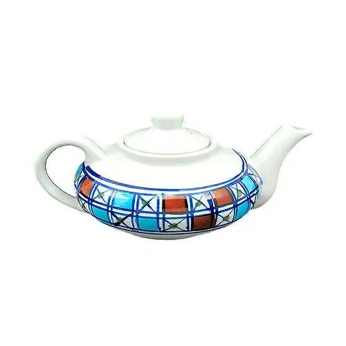 قوری عدسی کوچک بسته 1 عددی نقش شطرنجی