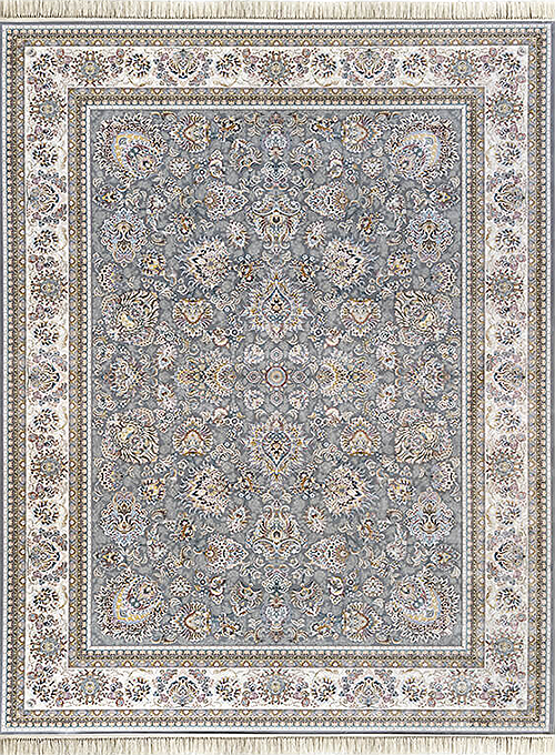 فرش داریوش 1500 شانه کد 1522 زمینه فیلی (برجسته)