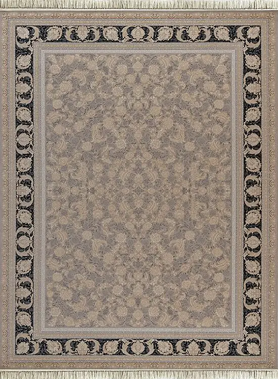فرش داریوش 1200 شانه کد 1421 زمینه نقره ای (برجسته)