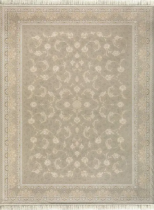 فرش داریوش 1200 شانه کد 1404 زمینه نقره ای (برجسته)