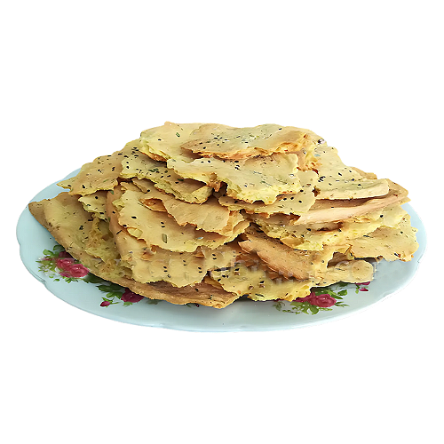  نان خشک یزدی با طعم پیاز جعفری 1500 گرمی 