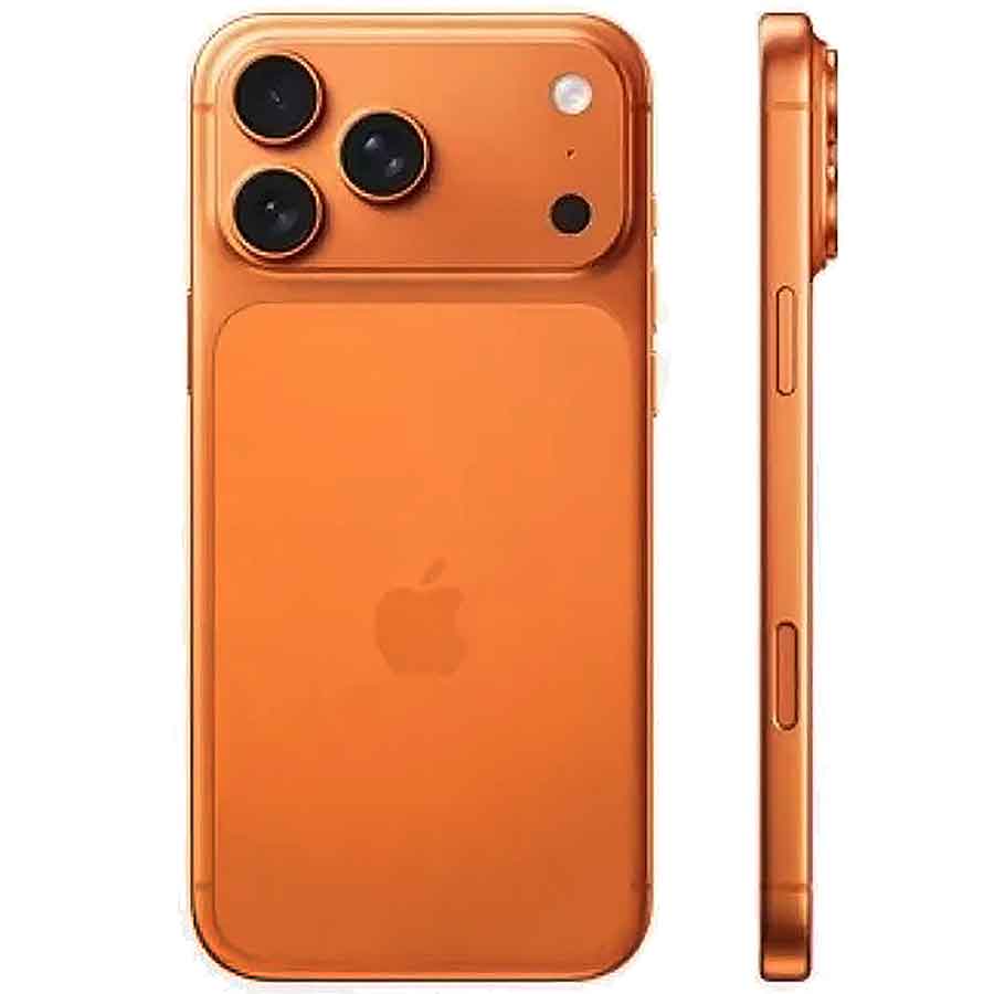گوشی طرح آیفون مدل 17 پرومکس برند کلون iphone 17 pro max فول کپی دو سیم کارت رم 6 ظرفیت 64 گیگابایت واقعی