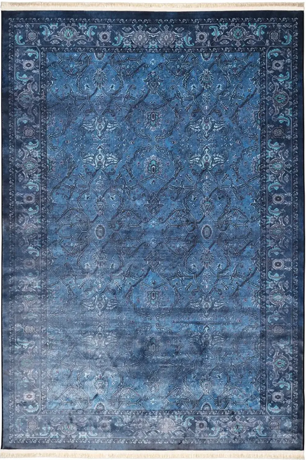 فرش محتشم کهنه نما 1000 شانه کد 900482 تمام رنگ (غیربرجسته)