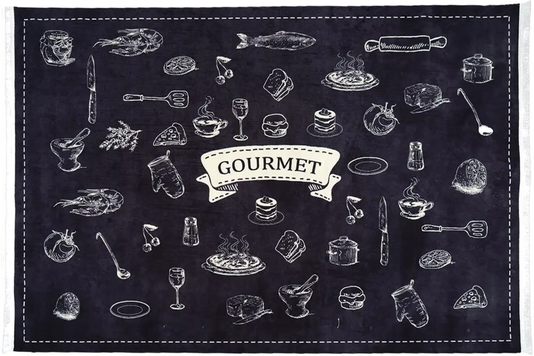 فرش محتشم آشپزخانه کد 101425 زمینه تمام رنگ (غیربرجسته)