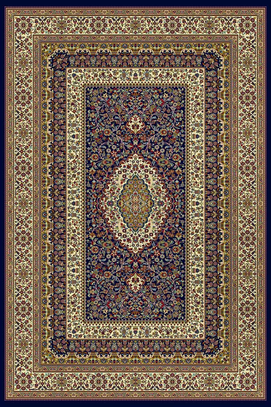 فرش ستاره کویر یزد 500 شانه کلکسیون ایساتیس کد I08 زمینه 8090