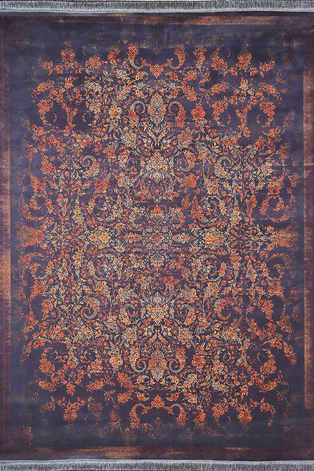 فرش آراد 1500 شانه کد 103 زمینه قرمز (غیربرجسته)