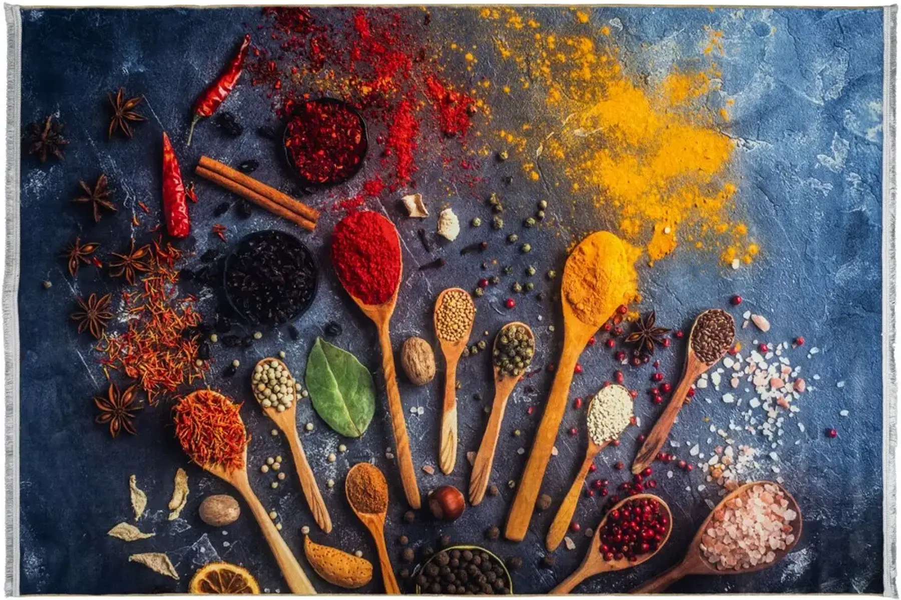 فرش محتشم آشپزخانه کد 2544030090 زمینه تمام رنگ (غیربرجسته)