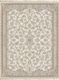 فرش داریوش 1500 شانه کد 1563 زمینه کرم (برجسته)
