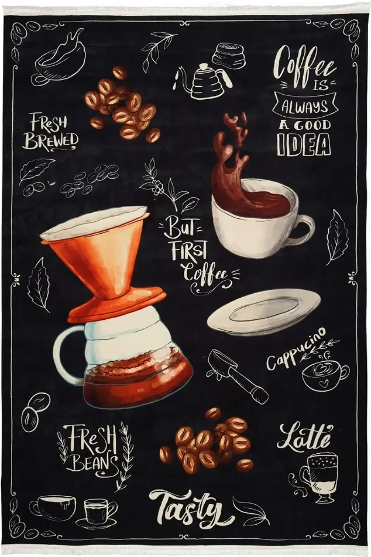 فرش محتشم آشپزخانه کد 101432 زمینه تمام رنگ (غیربرجسته)