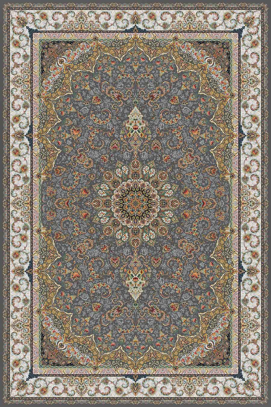 فرش ستاره کویر یزد 1500 شانه کلکسیون ستارگان کویر کد TX500 زمینه 1073 (برجسته)