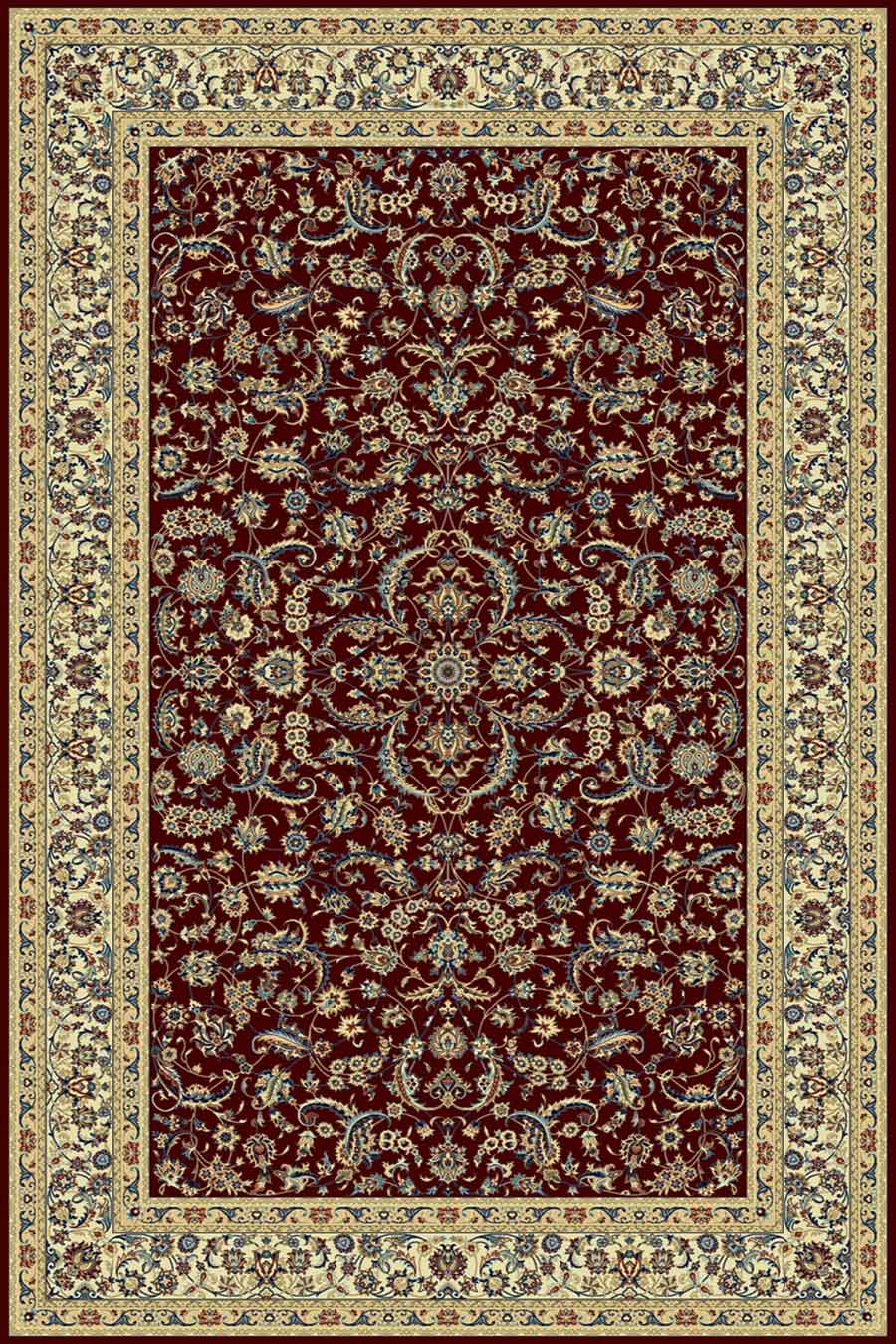 فرش ستاره کویر یزد 700 شانه کلکسیون زهره نوین کد H52 زمینه 1150