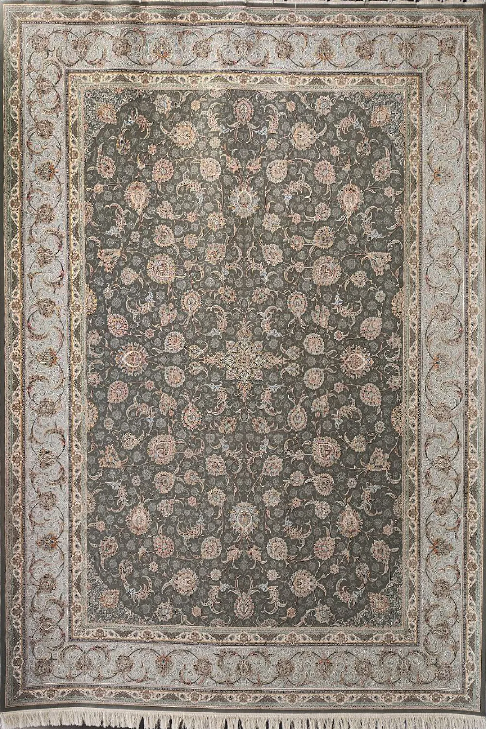 فرش ستاره کویر یزد 1500 شانه کلکسیون ستارگان کویر کد TX502 زمینه 1073 (برجسته)