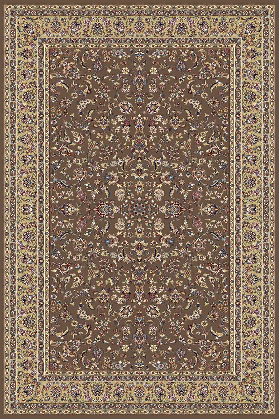فرش ستاره کویر یزد 500 شانه کلکسیون شاه عباسی کد X53 زمینه 1731