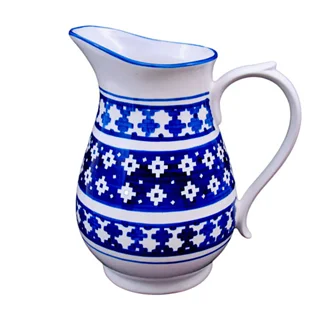 پارچ سنتی دسته دار نقش زیلویی