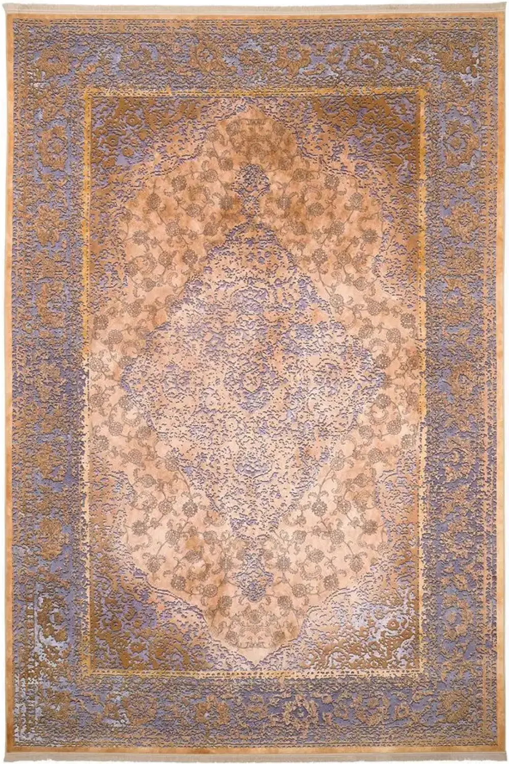 فرش محتشم کهنه نما 1200 شانه کد 300605 تمام رنگ (غیربرجسته)