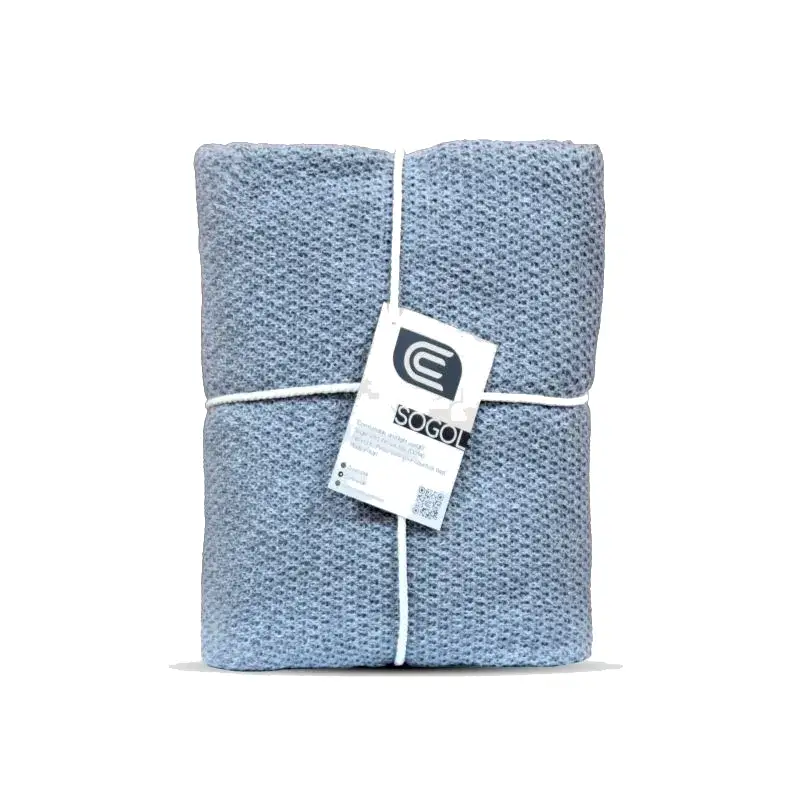 شال مبل کلکسیون سوگل سایز 200*140 سانتی متر رنگ طوسی