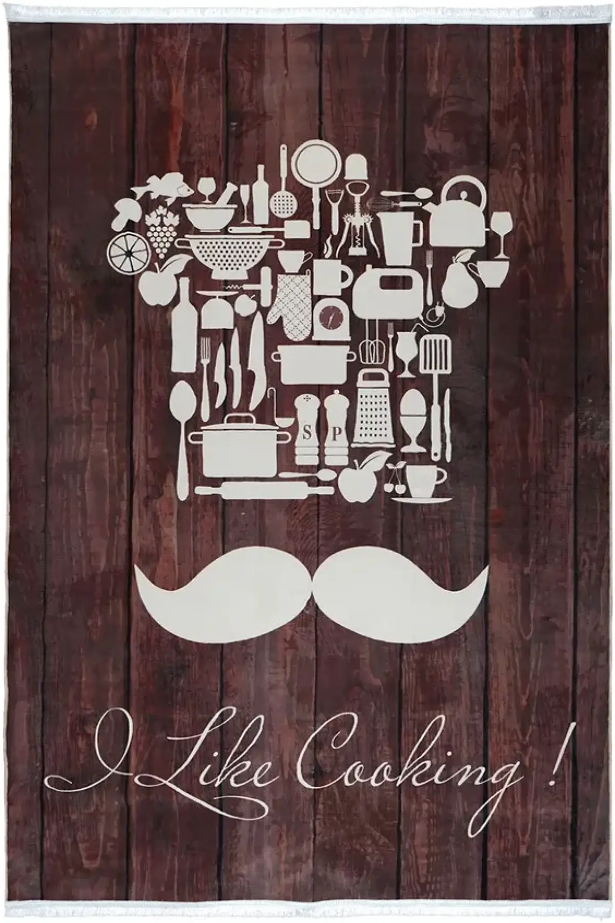 فرش محتشم آشپزخانه کد 100490 زمینه تمام رنگ (غیربرجسته)