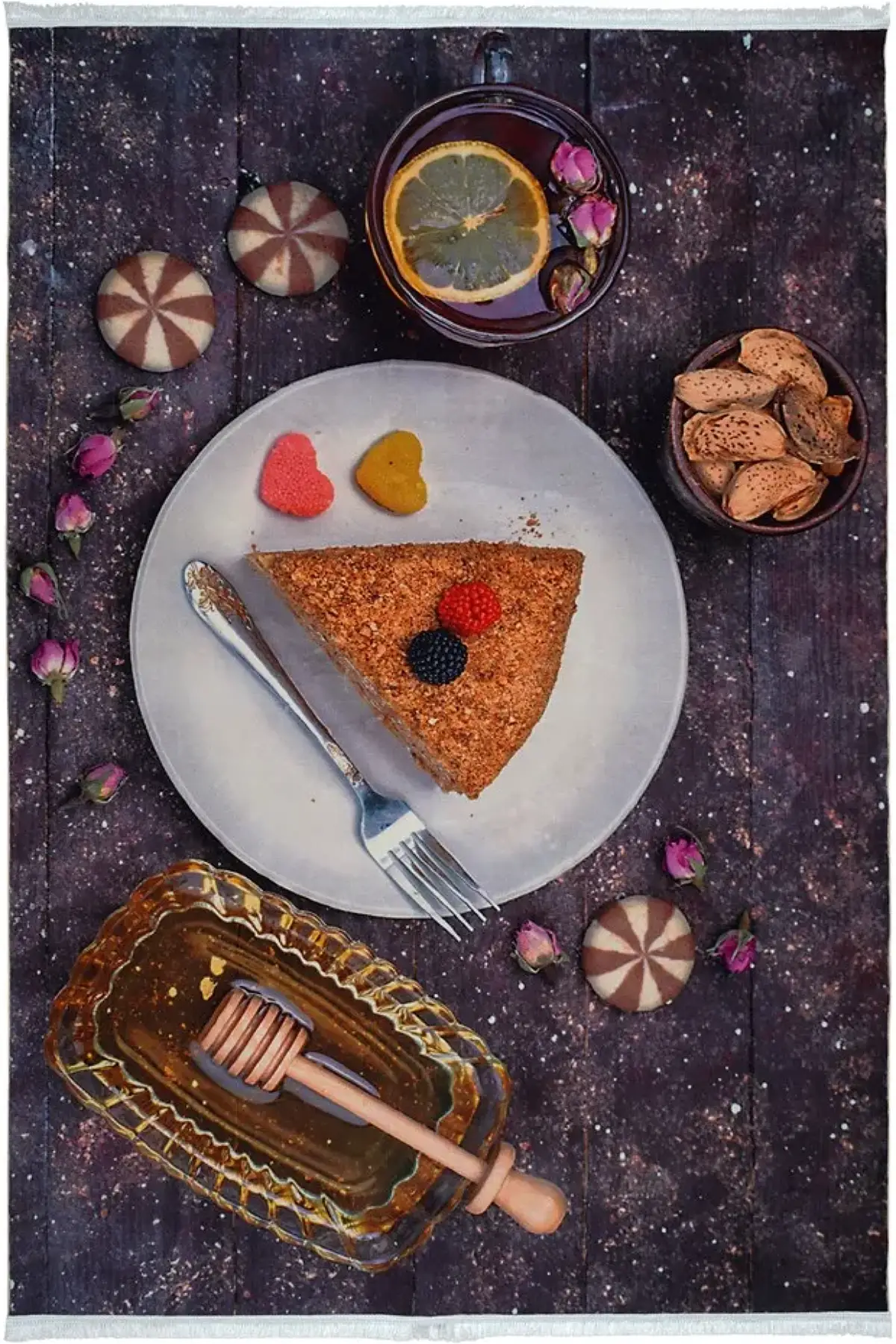 فرش محتشم آشپزخانه کد 101416 زمینه تمام رنگ (غیربرجسته)