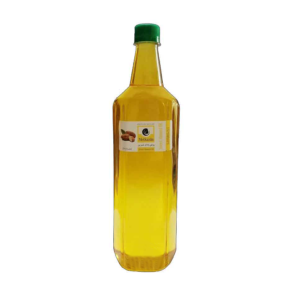 روغن بادام شیرین سنتی خوراکی 1 لیتری با خلوص کامل