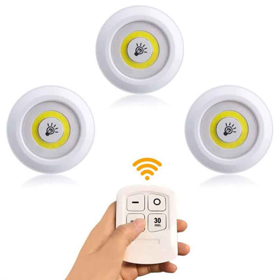 لامپ اضطراری LED ریموت دار (3 عددی)