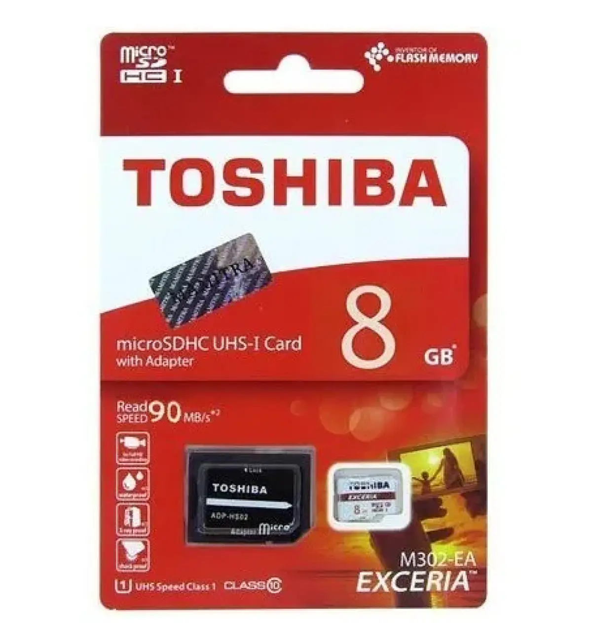 کارت حافظه توشیبا مدل M302-EA ظرفیت ۸ گیگابایت کلاس ۱۰ با سرعت ۹۰MB/s (اورجینال)