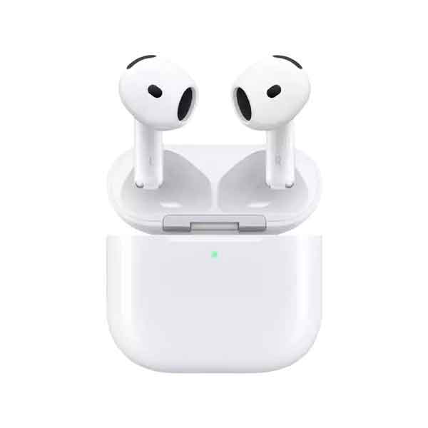 هندزفری بلوتوثی طرح اپل AirPods 4 با بلوتوث ۵.۳ و کیس شارژ USB-C (آنباکس) (تخفیف ویژه)
