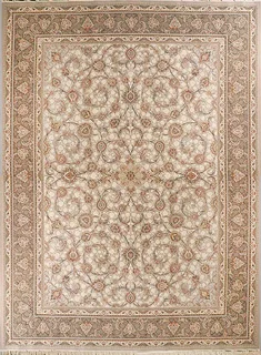 فرش ستاره کویر یزد 1500 شانه کد TX502 زمینه 1037 (برجسته)