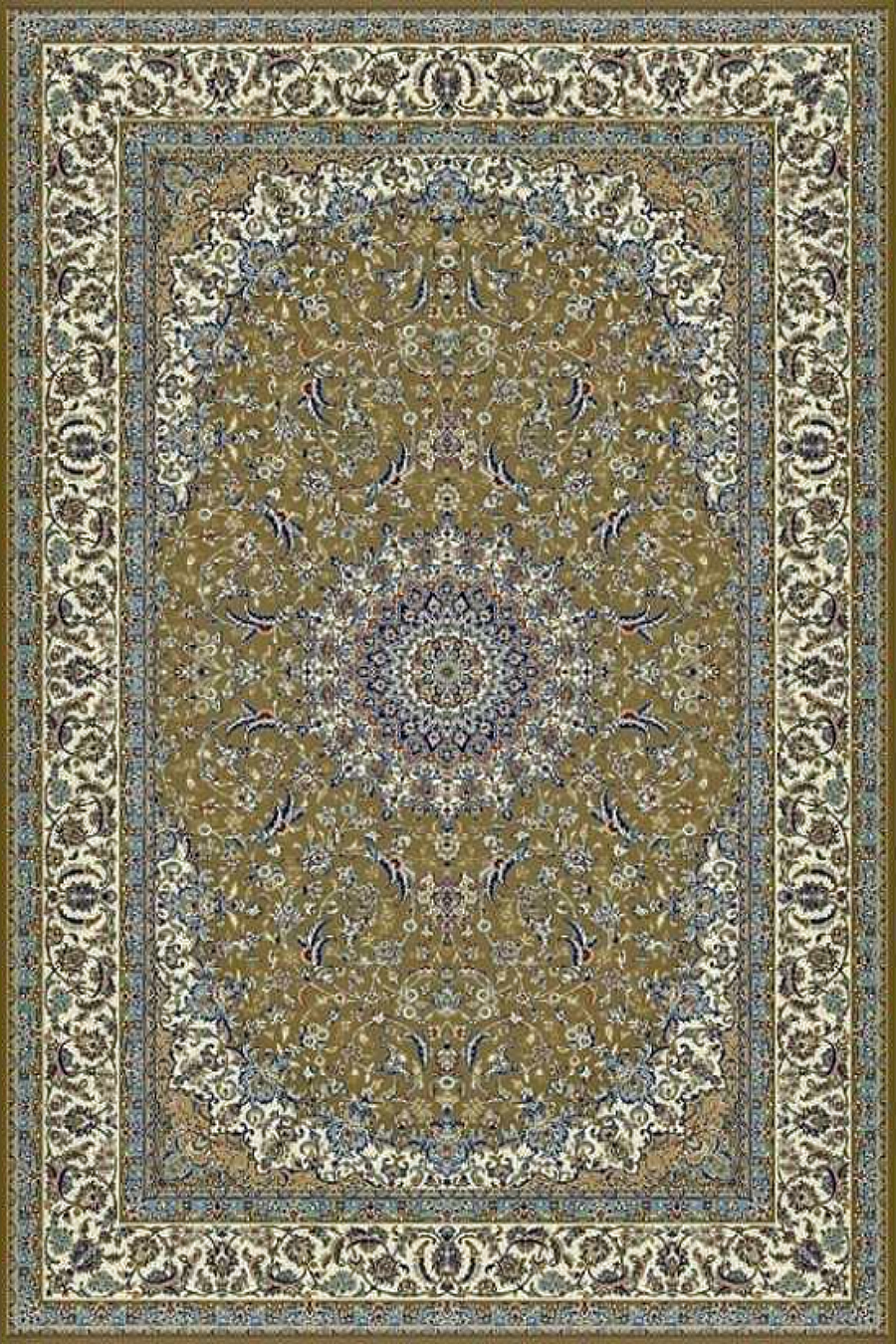 فرش ستاره کویر یزد 700 شانه کلکسیون زهره نوین کد H02 زمینه 1130 (غیربرجسته)