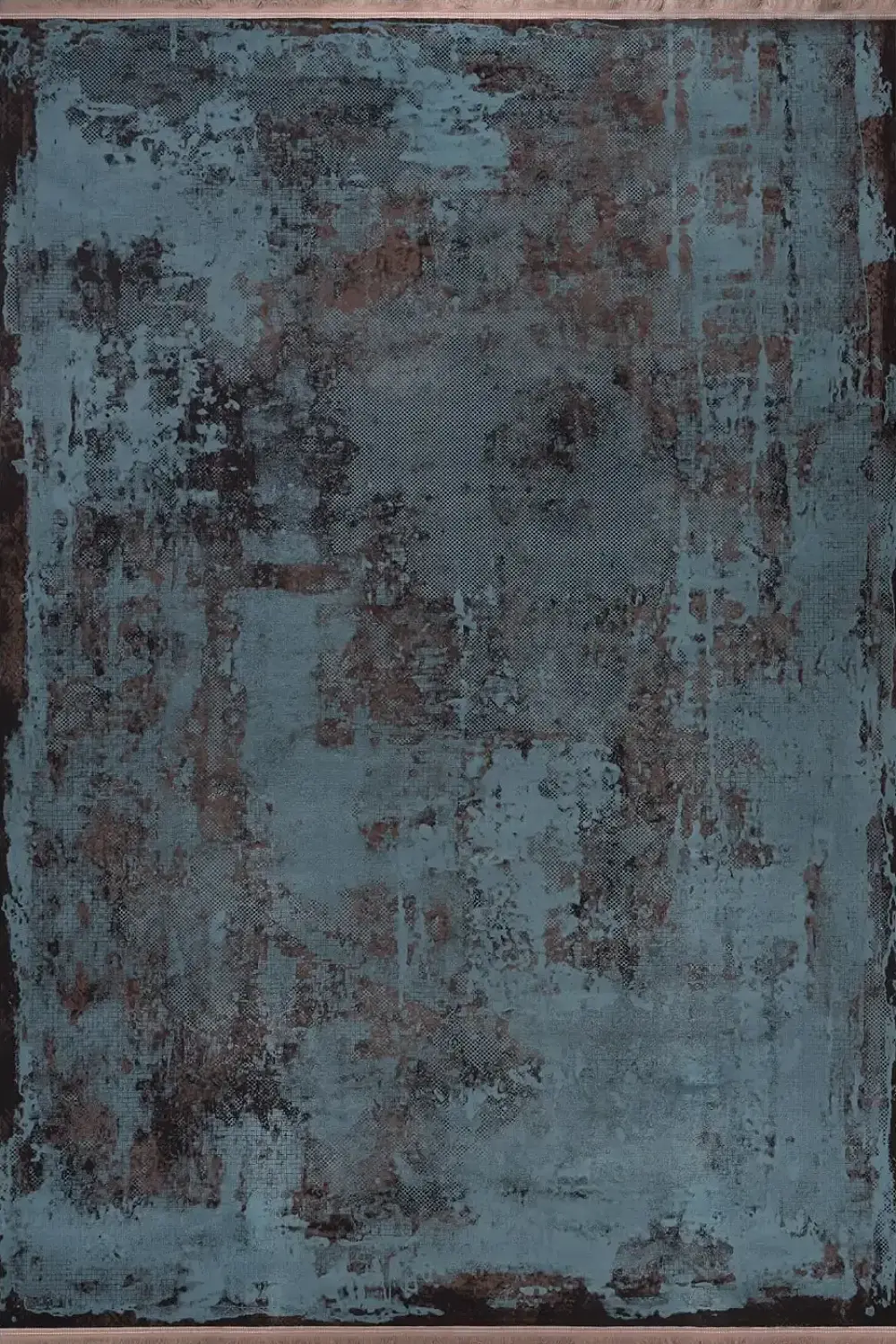 فرش بهشتی 1200 شانه کلکسیون لاوین کد 273 زمینه آبی (برجسته)